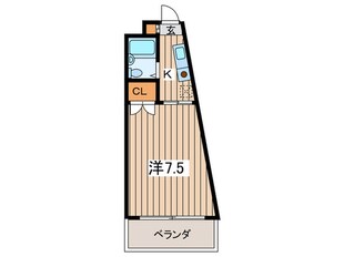 コ－ポラス藤の物件間取画像